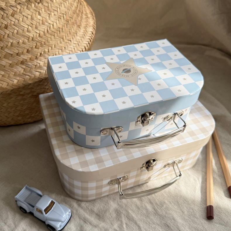 Kuffert blue - st af 2 stk.