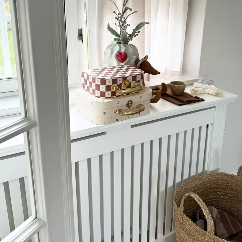 Kuffert creme - st af 2 stk.