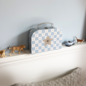 B�rnekuffert - 2-pak - blue