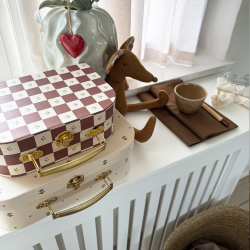 Kuffert creme - st af 2 stk.