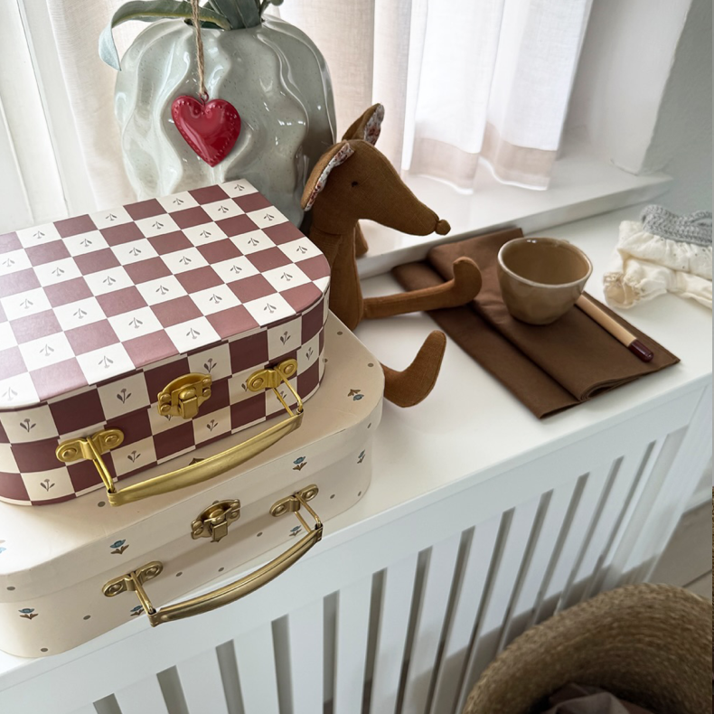 Kuffert creme - st af 2 stk.