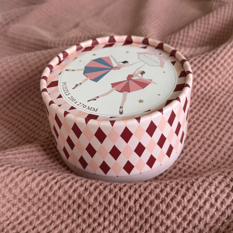 Puslespil med ballerina