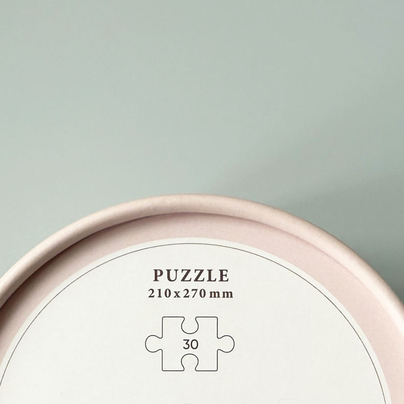 Puslespil med ballerina