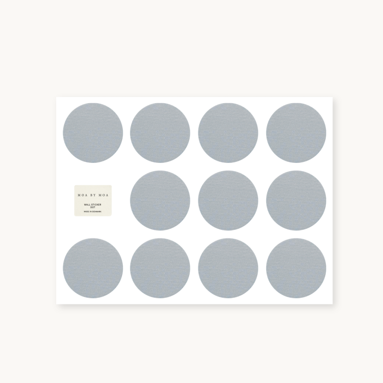 Wallsticker blue dots
